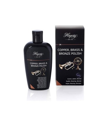 HAGERTY COPPER, BRASS & BRONCE POLISH 250 ML.
